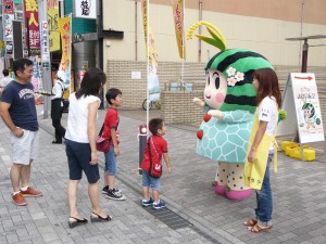 つがーるちゃんは子どもに大人気