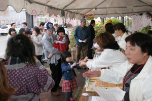 加工品試食会も盛況